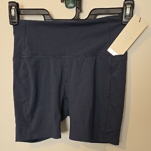 Calia Size S Navy High-Waisted Energize Biker Shorts